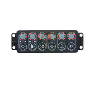 Interrupteur de commande de phare et d'essuie-glace 21Q6-30601 21Q630601 compatible avec les excavatrices R215-9 R225LC-9 - Product Image 3