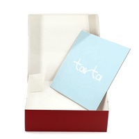 Boîte à gâteau personnalisée avec logo imprimé et estampage à chaud doré pour tarta, cheesecake, pâtisserie, boulangerie, dessert, restaurant, emballage à emporter