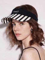Trendy Summer Beach Outdoor Protection UV Casquette à visière réglable unisexe-Accessoire indispensable respirant léger