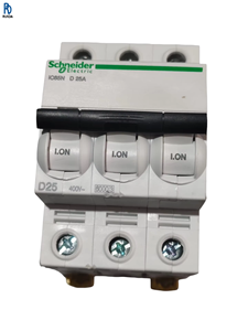 IC65N 3P D25A เซอร์กิตเบรกเกอร์ขนาดเล็ก สวิตช์ป้องกันโอเวอร์โหลด อุปกรณ์ไฟฟ้าแรงดันต่ำ 3 ขั้ว 25A กระแสไฟฟ้าสูงสุดแบบสั้น - Product Image 1