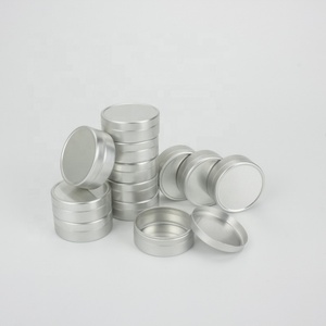 15ml Small Aluminum Cans Eco-friendly Container Cosmetic Lip Balm Empty Metal Cans <b>Red</b> Color Packaging 0.5 oz - Product Image 5