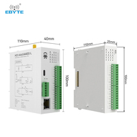 Módulo IO Remoto Inalámbrico Distribuido Ebyte ODM M31 L, Control Modbus RTU, Host LoRa 4DI+4AI+4DO 8DI+8AI+8DO, LoRa RJ45 RS485