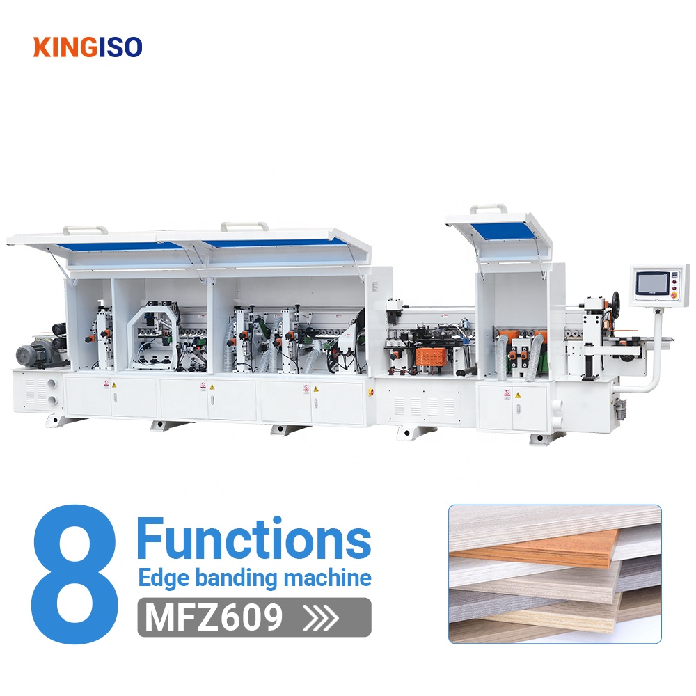 Китай высокая скорость деревообрабатывающий Кромкооблицовочный станок Pur древесины из АБС-пластика меламин доска из древесно-волокнистой плиты средней плотности Pvc автоматический кромкооблицовочный станок с триммером