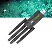 Adaptador USB3.0 Inalámbrico WiFi6 Externo AX900, Receptor de Red LAN de 900Mbps, BT5.4, Doble Banda 2.4GHz 5GHz para Windows 10/11