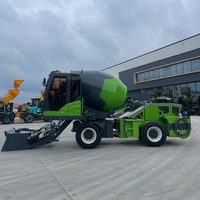 Camion malaxeur à béton autochargeur SQMG 3,5 m³ 360 °   Bétonnière autochargeuse diesel puissante pour chantiers de construction