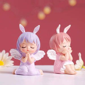 Adornos decorativos para pastel horneado de bebé, juguetes de dibujos animados, Ángel, adornos para pastel de cumpleaños para niños - Product Image 3