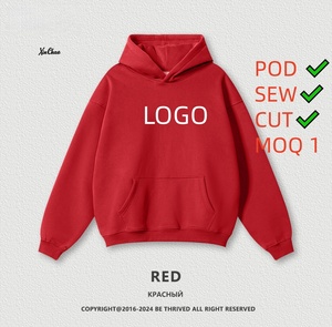 Sweat à capuche unisexe personnalisable en polyester/coton, 28 couleurs, 350 grammes, excellent rapport qualité-prix pour le streetwear oversize - Product Image 6