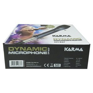 ไมโครโฟนแบบมีสาย Dynamic Black Dm 837 6 เมตร สำหรับร้องเพลง ช่องเสียบ XLR 6.3 มม. - Product Image 5
