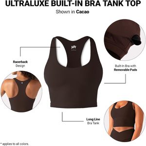 Soutien-gorge de sport personnalisé pour femme, débardeur court dos nageur, anti-transpiration, respirant, pour yoga, gym, entraînement, sans couture, séchage rapide, en Spandex - Product Image 6