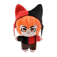 Peluche Anime Personnalisée Double Couleur Oreilles de Chat, Faible MOQ, Jouet en Peluche Doux Certifié, Peluche de Dessin Animé Personnalisée pour Cadeau de Fan