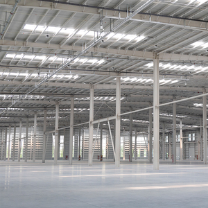 Structure d'entrepôt Atelier préfabriqué Hangar en acier - Product Image 1