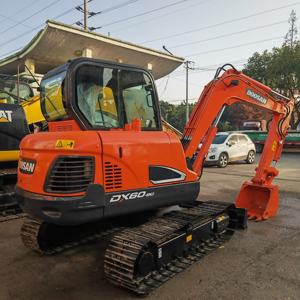 Doosan รถขุดดินขนาดเล็ก6ตัน DX60-9C รถขุดตีนตะขาบ Doosan 60 - Product Image 2
