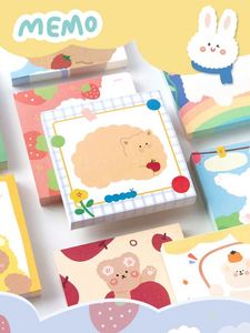 Notas Adhesivas Personalizadas Kawaii, Bloc de Notas Autoadhesivo para la Escuela y Oficina, Papelería Hecha de Papel de Calidad - Product Image 4