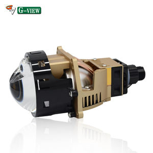 Faros LED automotrices Bi-LED Proyector Lente Aftermarket Auto Light Retrofit Kits H4 H7 9005 9006 Bi LED Proyector Faro - Product Image 2