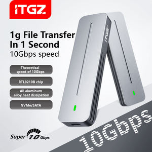 Itgz เคสอะลูมิเนียม M.2แบบพกพา NVMe SSD พร้อม Type-C USB 3.2/3.1รองรับ4TB - Product Image 2