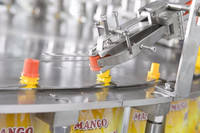 Bec pochette doy pack machine remplissante et de capsulage de gelée
