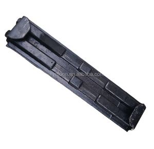 รองเท้าตีนตะขาบยางคุณภาพสูง รองเท้าตีนตะขาบยางสำหรับรถเครน แผ่นรองตีนตะขาบรถขุด แผ่นรองตีนตะขาบเหล็ก - Product Image 1