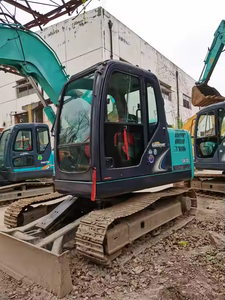 Excavatrice utilisée Kobelco SK75 de 7.5 TONNES en stock, mini excavatrice d'occasion Kobelco SK75 SK60 SK55 SK70 prix bas SK75 SK75-8 - Product Image 3