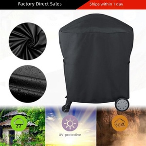 Housse de barbecue transfrontalière pour les séries <span class=keywords><strong>Q1000</strong></span>/Q2000, anti-poussière, imperméable, résistante aux UV, en polyester, 54x76x69cm, fabriquée en Chine - Product Image 1