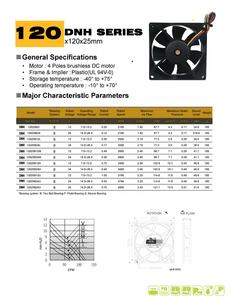 Вентилятор JEEK 120 мм PWM для процессора, 12 В, высокая производительность (CFM), 12025, 3700 об/мин, 1.05 А, на шарикоподшипниках, для радиаторов процессоров, серверов и систем водяного охлаждения - Product Image 6