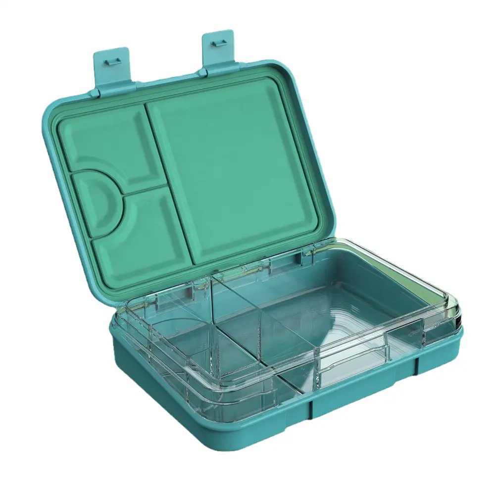 SSPH leakproof lunch box with plastic insert Salads sandwiches fruit food bento box