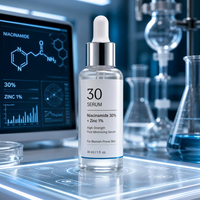 Fabricant OEM ODM sur mesure, vente en gros de sérum à la niacinamide et à la vitamine C, essence éclaircissante pour le visage, soin liquide pour la peau, adapté à tous les types de peau