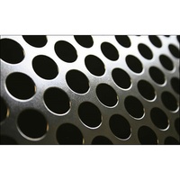 Panneaux en maille métallique perforée à trous ronds, services de découpe, soudage et pliage, couleur personnalisée, résistant à la corrosion