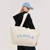 Bolsas de Tela de Algodón Ecológicas de Alta Calidad al por Mayor con Logotipo Personalizado, Cierre de Cremallera Reciclado y Tamaño Personalizado