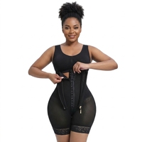 Nouveau pantalon gainant taille haute à 4 baleines, trois rangées de boutons, fermeture éclair, en nylon polyamide sans couture, effet ventre plat et rehausseur de fesses en forme de pêche