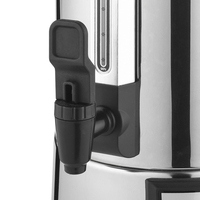 Chauffe-eau électrique professionnel, 20l, en acier inoxydable, avec commande numérique, 20l