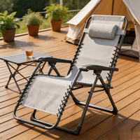 Chaise pliante carrée en acier inoxydable à trois positions, avec maille respirante, écologique, antirouille, portable, pour usage extérieur et hôtelier – Offre Spéciale