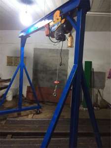 קל חובה מיני אלומיניום נייד גנט 500 ק "ג <span class=keywords><strong>1</strong></span> טון הרמת קיבולת - Product Image 2