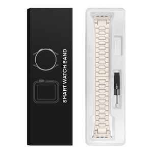 Correa de Reloj de Acero Inoxidable de Lujo para Apple Watch S10 11 46mm Ultra 49mm SE 44mm, Correa de Repuesto para Reloj Inteligente - Product Image 2