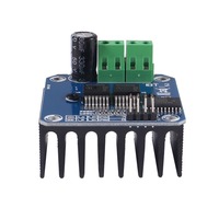 Double BTS7960/BTN7960 43A High-Power H-bridge Motor Driver Module pour DIY Smart Cars Current Diagnostic