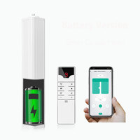 Moteur de rideau intelligent Matter, moteur de rideau électrique motorisé 1,2 Nm, capacité de charge de 60 kg, compatible avec Alexa, Google Home, Apple HomeKit
