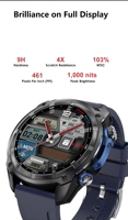 Reloj Inteligente de Lujo DT G1 2025 con GPS, Navegación, Brújula, Calendario, Reproductor de Música, AMOLED, Resistente al Agua 3ATM, Carga Magnética, 11-30 Días de Autonomía