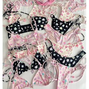 Bikinis personnalisés avec logo couleur 2024, maillots de bain pour femmes, tissu écologique fourni, bikini personnalisé - Product Image 6