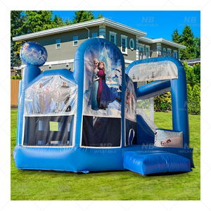 Frozen Themed <b>Inflatable</b> House & Jumping Castle PVC Material CE Certified 5-8 Person Capacity <b>Inflatable</b> House <b>Inflatable</b> - Product Image 1