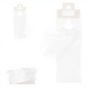 Sacs en plastique transparent thermorétractables sur mesure avec poignées Flexiloop, sacs en polyéthylène LDPE à suspendre, emballage recyclable pour parapluies professionnels - Product Image 2