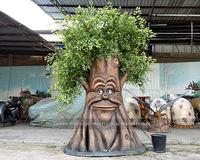 Arbre animatronique parlant réaliste avec des sons et des mouvements personnalisés