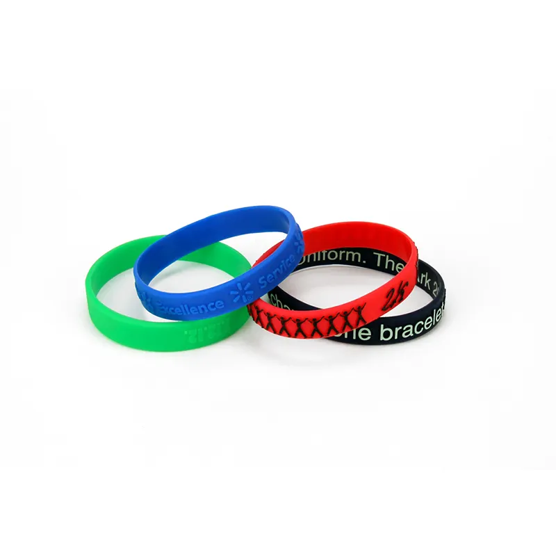 Braccialetto in gomma personalizzato braccialetto sportivo braccialetti promozionali braccialetto in Silicone con Logo personalizzato