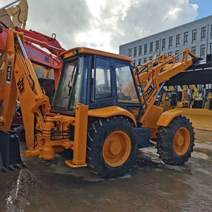 Máquina de alta potencia Máquina de construcción usada Retroexcavadora de segunda mano JCB 4CX con buenas condiciones para la venta - Product Image 1