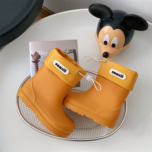 Nuevas Botas de Lluvia para Niños con Cierres Elásticos, Resistentes al Agua, Antideslizantes y Cómodas - Product Image 4