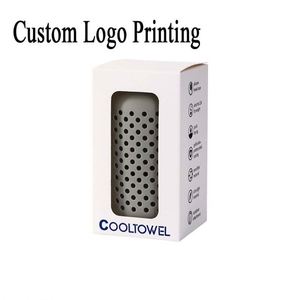 OEM Custom Logo Quick Dry Ice Towel, Personalized Sports Fitness Cooling <b>Wrap</b>, Corporate Promotional Gift - Product Image 5