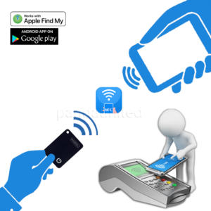 Langlebiges Android Find My Mini Air Card Wasserdichter Nordic Chip <span class=keywords><strong>Locator</strong></span> für die weltweite Verfolgung verlorener Pass taschen Koffer - Product Image 6