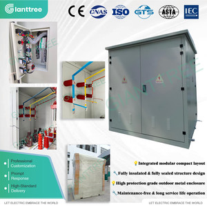 GIANTTREE Boîtier de <span class=keywords><strong>distribution</strong></span> de câbles modulaire extérieur haute tension 25 kV en acier inoxydable IP40 sans entretien pour <span class=keywords><strong>distribution</strong></span> haute puissance - Product Image 1