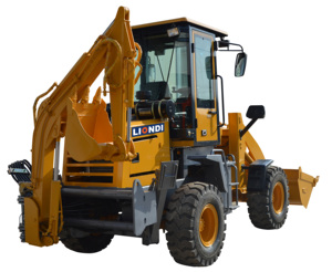 Retroexcavadora <span class=keywords><strong>4x4</strong></span> de 2.5 Toneladas con Cargador Frontal <span class=keywords><strong>y</strong></span> Retroexcavadora, Precio Económico, Fabricante Chino con Certificación CE EPA - Product Image 4