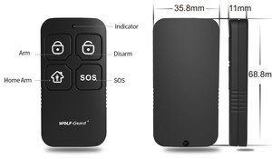 Sói bảo vệ yk11 không thấm nước mới sat báo động khẩn cấp điều khiển từ xa - Product Image 5