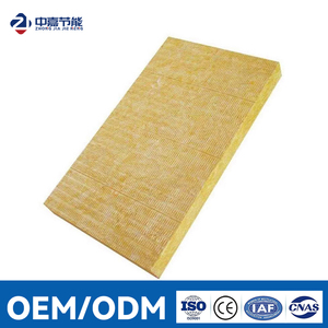 Panneau sandwich carré en laine de roche moderne et écologique pour isolation thermique et acoustique, idéal pour les murs et toitures de salles blanches, avec revêtement imperméable. - Product Image 1