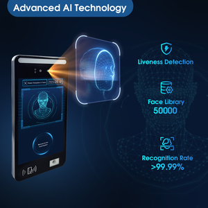 Dispositivo Inteligente de Reconocimiento Facial con IA, Sistema de Control de Asistencia y Acceso de Seguridad, Reconocimiento Facial Biométrico con IA - Product Image 4